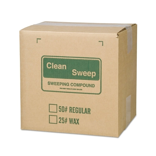 Anchor Brand Wax-Based Floor Sweeping Compound, Green, 50 Lb - 50 per BX - FLOORSWEEPWAX50