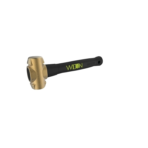 Wilton B.A.S.H Unbreakable Handle Brass Sledge Hammer, 2-1/2 Lb, Unbreakable Handle - 1 per EA - 90212