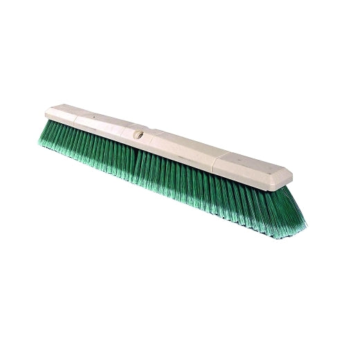 Weiler Perma-Sweep Floor Brush, 24 Inches Foam Block, 3Inches Trim L, Flagged Green Polystyrene - 1 per EA - 42164