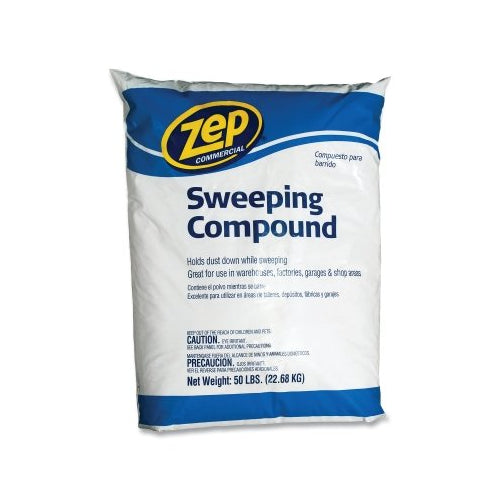 Zep Retail Sweeping Compound, 50 Lbs, Bag - 1 per CA - MNSWEEP50