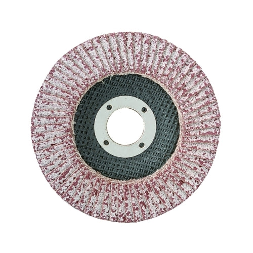 Cgw Abrasives Aluminum Reg T27 Flap Disc, 4-1/2 Inches Dia, 36 Grit, 7/8 Arbor, 13300 Rpm - 10 per BX - 43081
