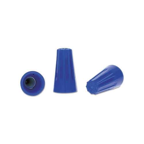 Ideal Industries Wire-Nut Wire Connector, Blue, 100 Per Box - 1 per BX - 30072