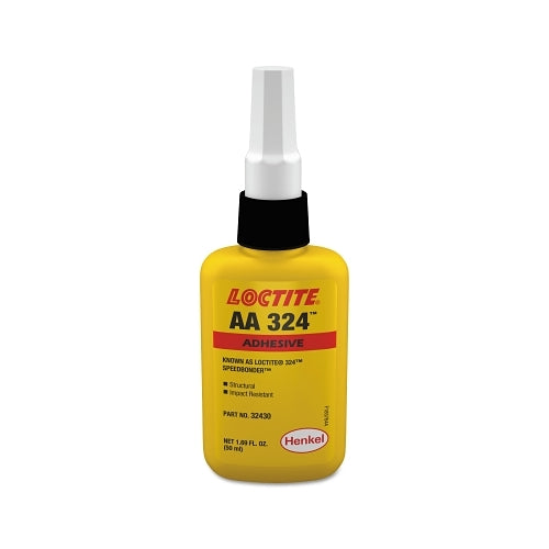 Loctite 324 x0099 Speedbonder x0099 Adhesivo estructural, alto impacto, 50 ml, botella, ámbar - 1 por BO - 88478