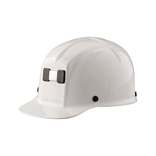 Msa Comfo-Cap Protective Headwear, Staz-On, Cap, White - 1 per EA - 91522
