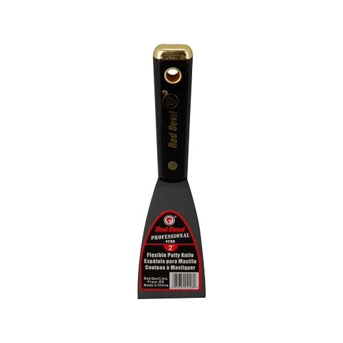 Red Devil 4200 Professional Series Putty Knive, 2 Inches Wide, Flexible Blade - 1 per EA - 4206