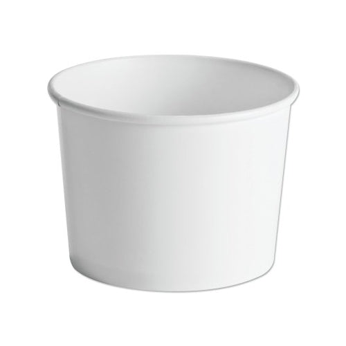Huhtamaki Paper Food Container, 64Oz, White - 250 per CA - 60164