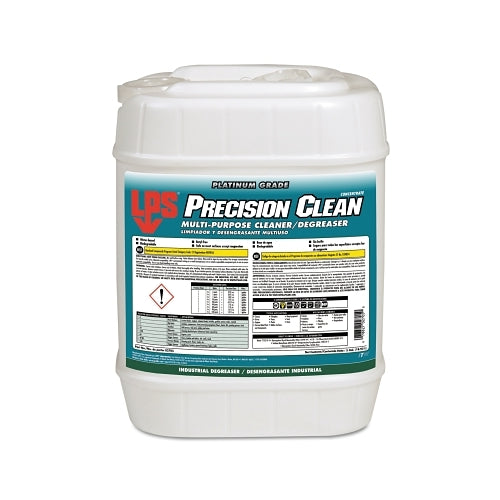 Lps Precision Clean Multi-Purpose Cleaner/Degreaser, Concentrate, 5 Gal, Pail, Citrus Odor - 5 per PAL - 02705