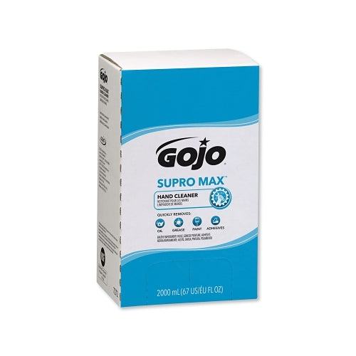 Gojo Supro Max Heavy-Duty Hand Cleaner, 2000 Ml, Film Bag With Dispensing Valve, Refill For Pro Tdx Dispenser - 4 per CS - 727204
