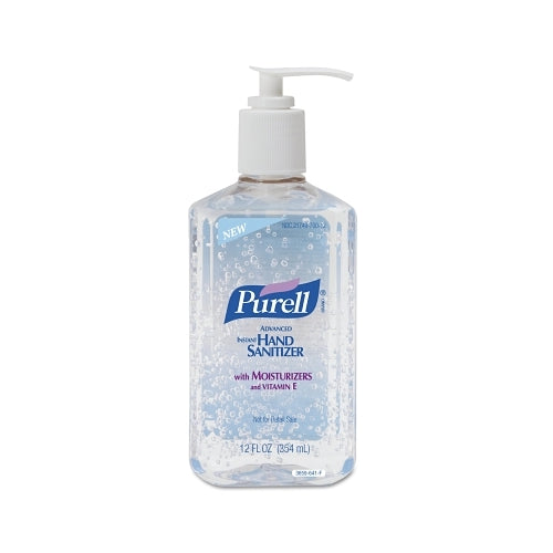 Purell Advanced Hand Sanitizer Gel, Table Top Pump Bottle, 12 Fl Oz, Citrus - 12 per CA - 365912