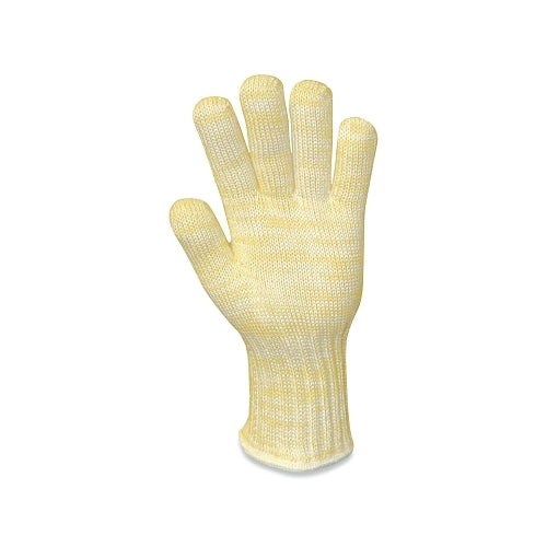 Wells Lamont 2610 Kevlar/Nomex Seamless Glove, Cotton, Yellow/White, X-Large - 12 per DZ - 2610XL