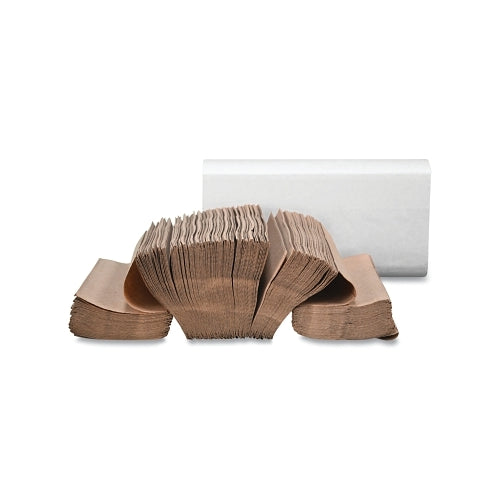 Base Line Multifold Towels, 9.5 Inches W X 9.25 Inches L Per Sheet, 250 Sheets/Pk, Brown - 16 per CA - B925N