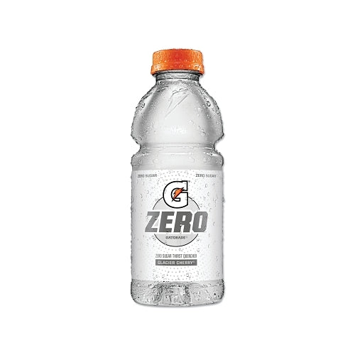 Gatorade G Zero Sugar Ready-To-Drink Thirst Quencher, 20 Oz, Bottle, Glacier Cherry - 24 per CA - 04214
