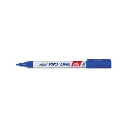 Markal Pro-Line Fine And Micro Liquid Paint Marker, Blue, 1/16 Inches Tip, Fine - 1 per EA - 96875