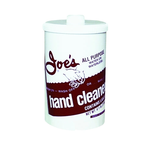 Joe'S Limpiador de manos multiuso sin agua, 4 lb 5 oz, lata de plástico - 6 por CA - 101P