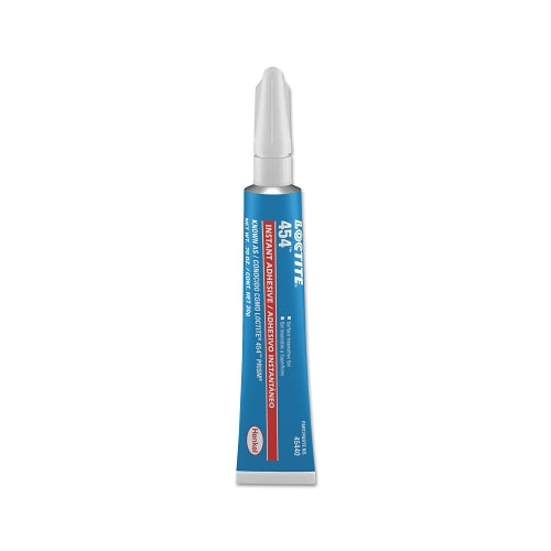 Loctite 454 x0099  Prism Instant Adhesive, Surface Insensitive Gel, 20 G, Tube, Clear - 1 per EA - 135462