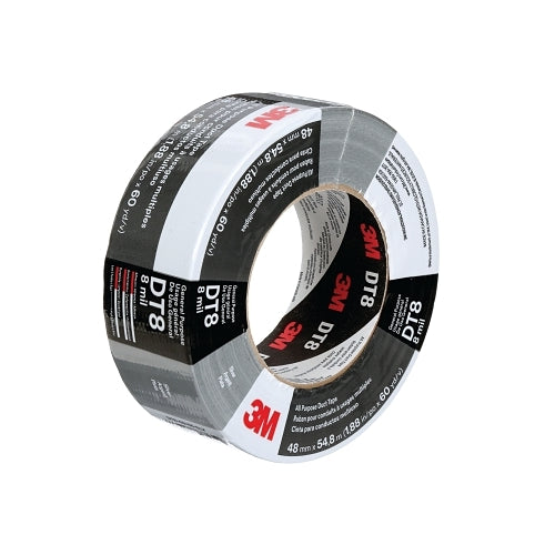 3M x0099  Dt8 All Purpose Duct Tape, 1.88 Inches X 60 Yd X 8 Mil, Black - 1 per RL - 7100174104
