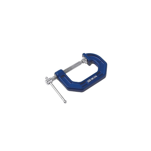 Irwin Quick-Grip C-Clamp, 2 Inches Throat Depth, 1 Inches Opening, Blue - 1 per EA - 225101ZR