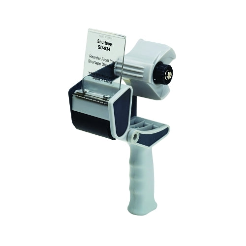 Shurtape Professional Pistol-Grip Tape Dispenser, Sd 935, 3 Inches W Roll, Polycarbonate Handle, Metal Frame, Heavy Duty - 1 per EA - 909535