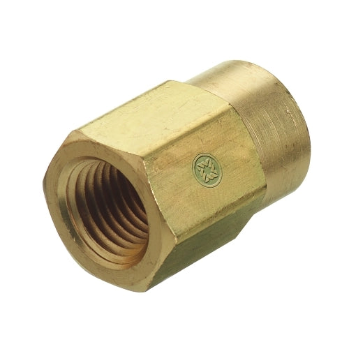 Western Enterprises Pipe Thread Reducer Couplings, Connector, 3000 Psig, Brass, 1/4 In; 1/8Inches (Npt) - 1 per EA - BF42HP