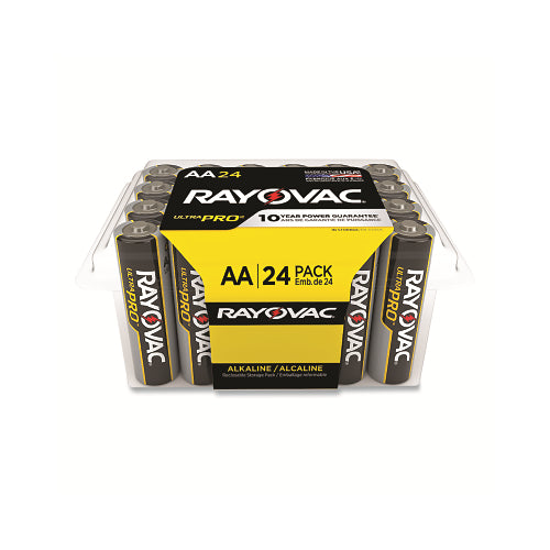Rayovac Ultra Pro Alkaline Reclosable Batteries, Aa, 1.5 V - 24 per PK - ALAA24PPJ