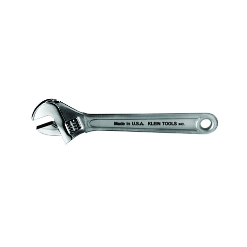 Klein Tools Extra Capacity Adjustable Wrenches, 6 Inches Long, 15/16 Inches Opening, Chrome, Dipped - 1 per EA - D5076