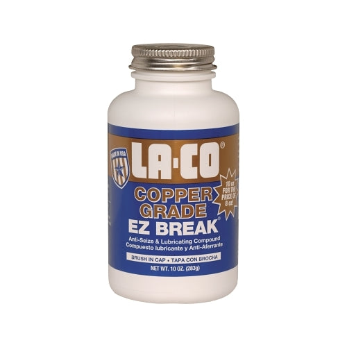 La-Co E-Z Break Anti-Seize Compound, 10 Oz Brush-In-Cap - 1 per CN - 08910