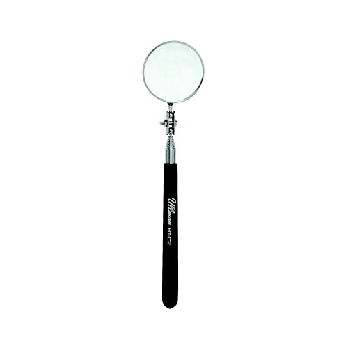 Ullman Telescoping Inspection Mirror, Round, 2-1/4 Inches Dia, 6-1/2 Inches L To 36-3/8 Inches L - 1 per EA - HTC2