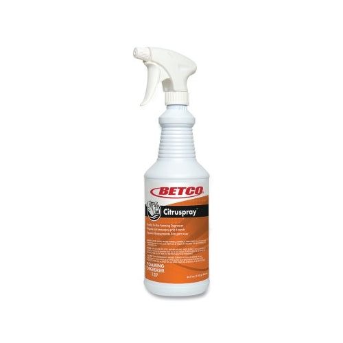 Betco Citruspray x0099  Degreaser, 32 Oz, Spray Bottle, Citrus Orange - 12 per CA - 1371200