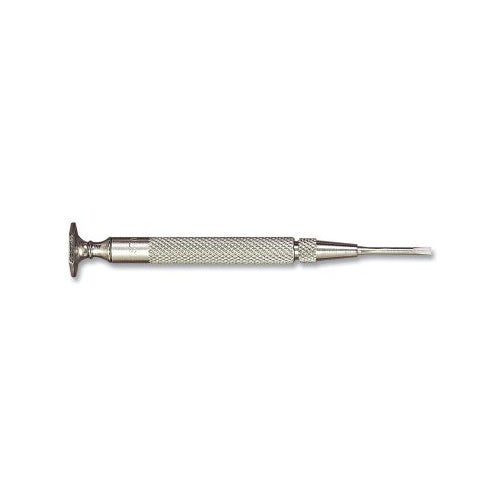 L.S. Starrett Jewelers' Screwdriver, 3-3/4 Inches Long, 0.080 Inches Tip - 6 per BOX - 52553