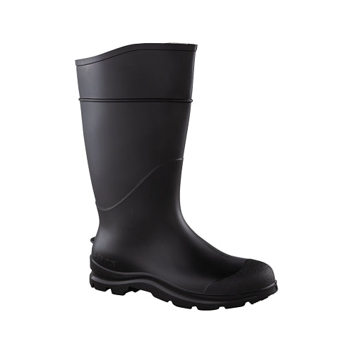 Servus Ct_x0099_ Economy Knee Boots, Plain Toe, Size 10, 16 Inches H, Pvc, Black - 1 per PR - 18822-100