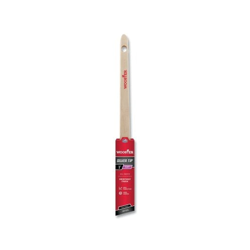 Wooster Silver Tip Paint Brushes, 1 Inches W, Polyester, Wood Handle - 6 per BX - 0052240010