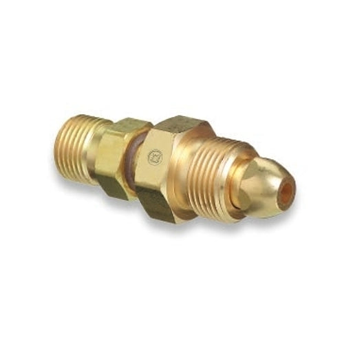 Western Enterprises Brass Cylinder Adaptor, From Cga-580 Nitrogen To Cga-320 Carbon Dioxide - 1 per EA - 810