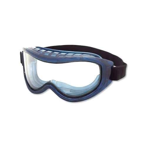 Sellstrom Odyssey Ii Series Industrial Dual-Lens Goggle, Clear Lens, Blue Fr, Otg, Af/Hc - 1 per EA - S80200