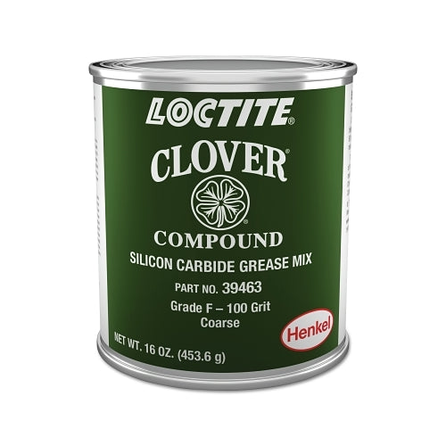 Loctite Cloversilicon Carbide Grease Mix, 1 Lb, Can, 100 Grit - 1 per CAN - 232996
