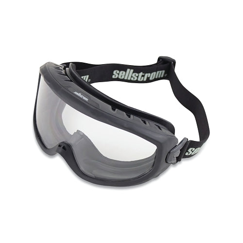 Sellstrom Odyssey Ii Fire And Riot Goggle, Clear Lens, Black Frame, Non-Vented - 1 per EA - S80225