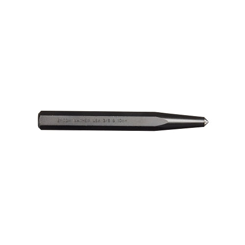 Mayhew Tools Center Punch - Full Finish, 6-1/4 In, 3/8 Inches Tip, Alloy Steel - 1 per EA - 24004