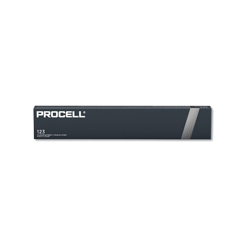 Duracell Procell Battery, Non-Rechargeable Dry Cell Alkaline, 3V - 12 per BX - DURPL123BDK