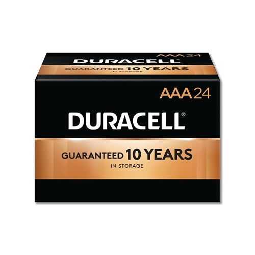Batería alcalina Duracell Coppertop, 1,5 V, AAA, 24/Pk - 24 por PK - DURMN2400BKD