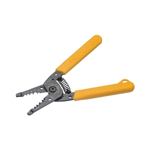Ideal Industries Wire Stripper, 7 Inches L, 6 Awg To 14 Awg, Yellow, Cushion-Grip - 1 per EA - 45124