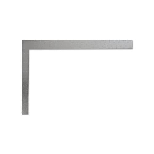 Stanley Steel Carpenter'S Square, 16 Inches X 24 In, Face-1/8 In, Back-1/8 In, Steel - 1 per EA - 45500
