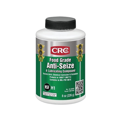 Composé antigrippant et lubrifiant de qualité alimentaire Crc, pot à brosse de 8 oz - 12 par CA - SL35905