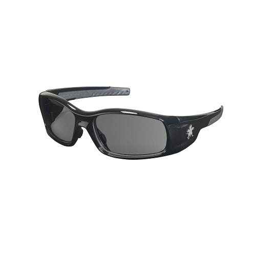 Mcr Safety Swagger Sr1 Series Safety Glasses, Gray Lens, Polycarbonate, Black Frame, Polycarbonate - 1 per PR - SR112