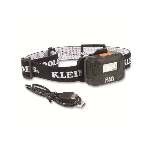 Klein Tools Rechargeable Light Array Headlamps With Strap, 260 Lumen, All-Day Runtime - 1 per EA - 56049